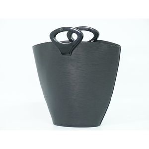 Louis Vuitton Handbag Leather Black Noctambule Epi